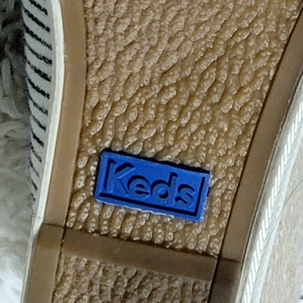 Keds Damsel Striped Wedge Shoes Size 9 - Picture 7 of 9